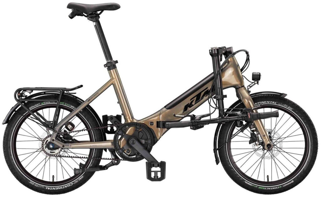 KTM Macina Fold 20 500 Wh verde 2026 Taglia unica