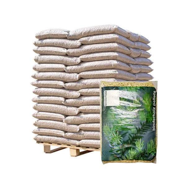Pellet Binderholz DINplus A1 AT001 – Bancale 70 sacchi da 15 kg