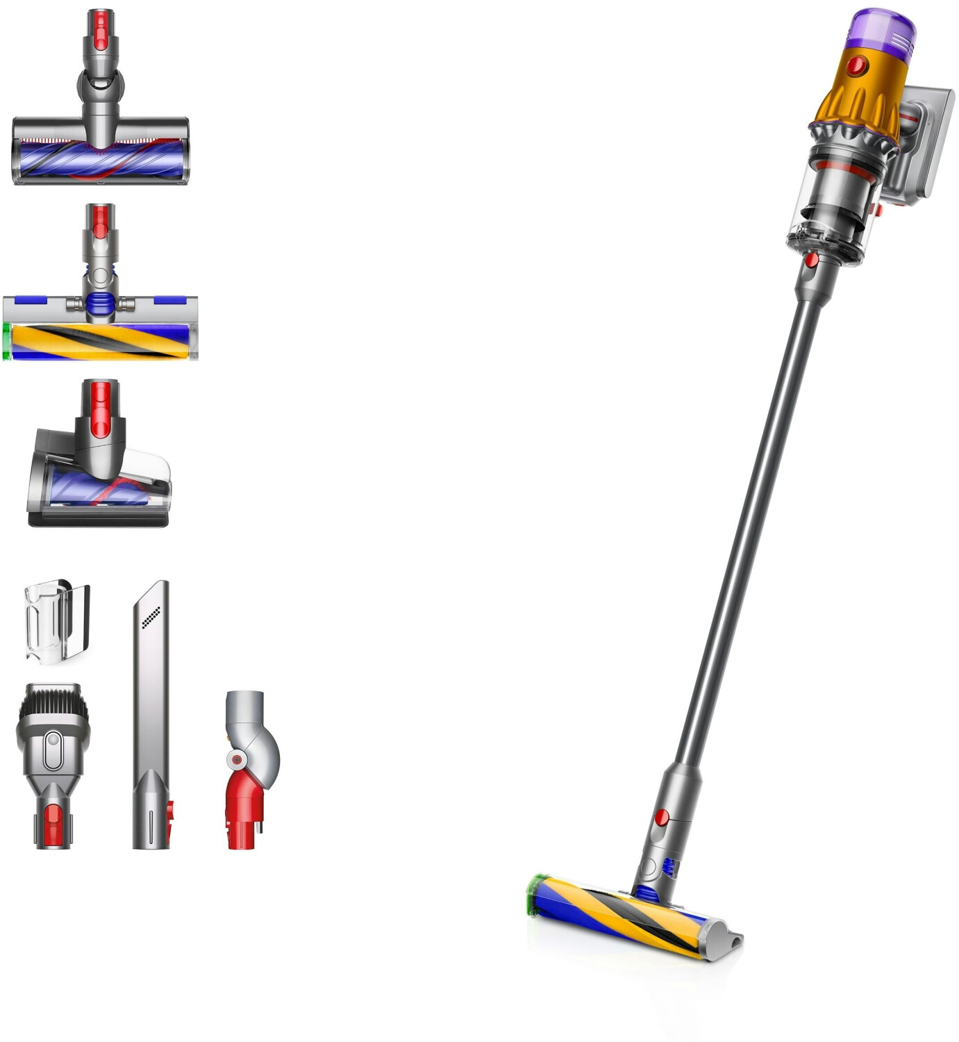 Dyson V12 Detect Slim Absolute (2023) giallo/nickel