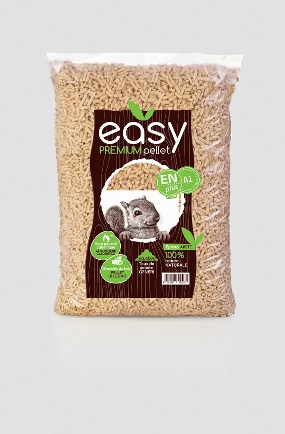 Easy Premium Pellet – Bancale 70 sacchi da 15 kg