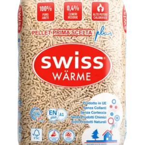 Pellet Swiss Wärme – Bancale 70 sacchi da 15 kg