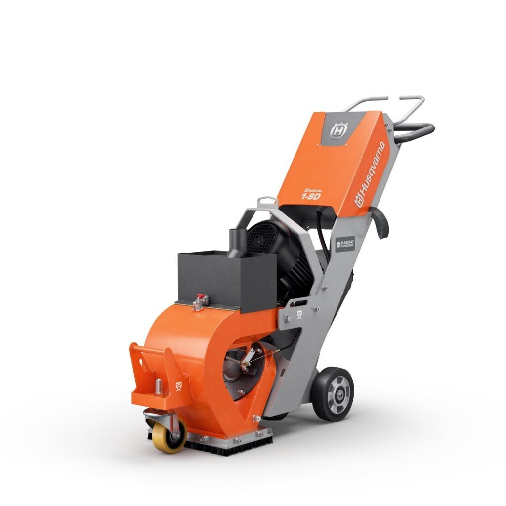 BLASTRAC / HUSQVARNA 1-8 D – Macchina per sabbiatura a graniglia