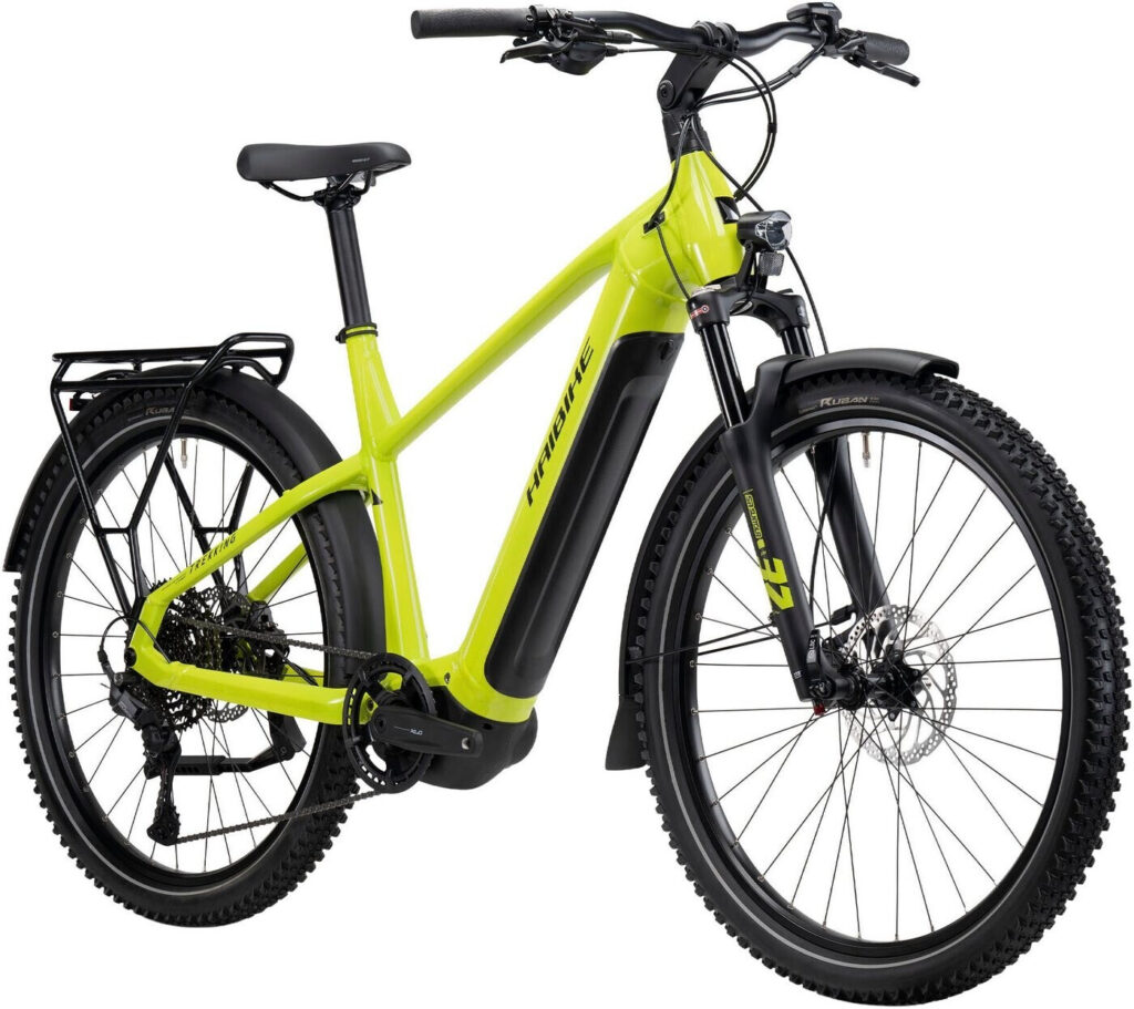 Haibike Trekking 5 2025 High 27.5 E-Bike Trekking Pedelec giallo