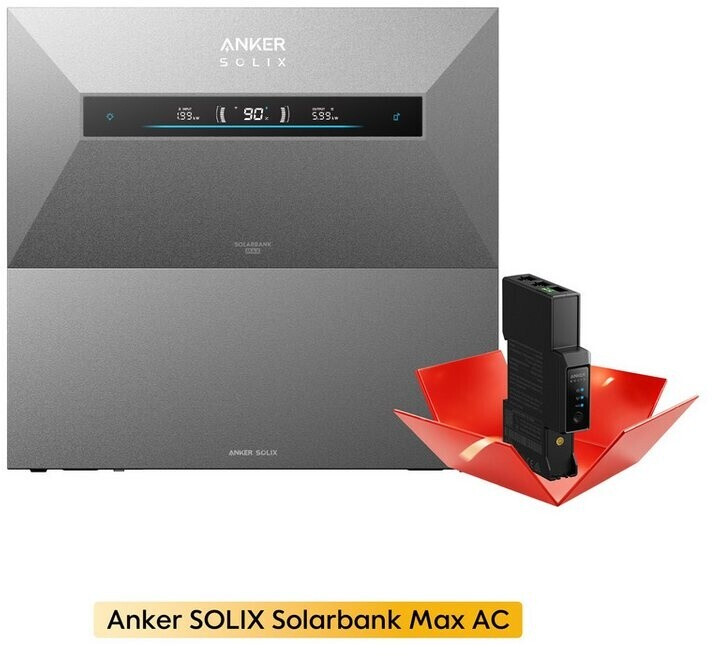 Anker SOLIX Solarbank Max AC 1 x BP7000 Batteria di espansione