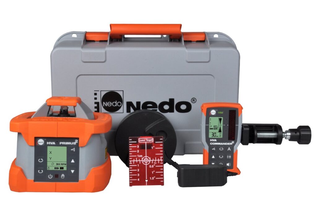 NEDO PRIMUS 2 HVA con Commandor 2 – Laser rotante orizzontale e verticale