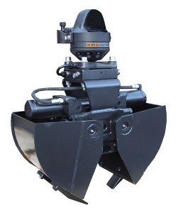 KINSHOFER C02H-40 con MS01 – Benna mordente per miniescavatori fino a 2 t