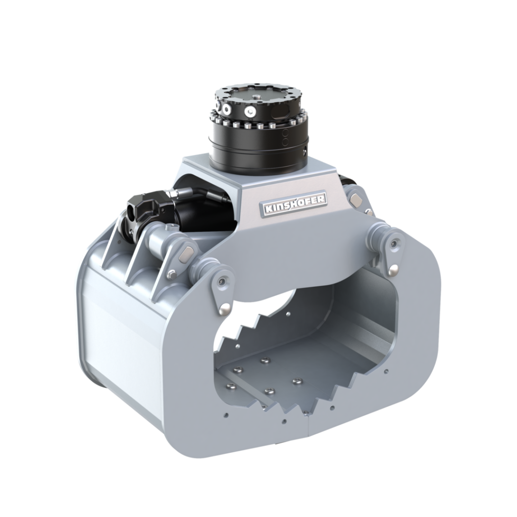 KINSHOFER A06H con MS03 – Pinza universale / multifunzione per escavatori fino a 6,0 t