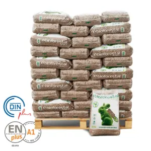 Pellet Bioforestal ENplus – Bancale 70 sacchi