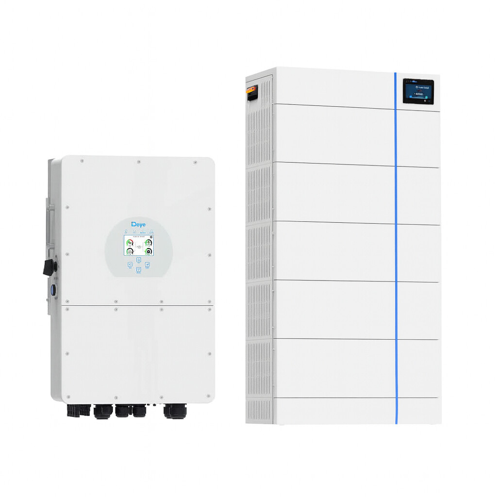 Deye Kit completo Inverter ibrido 10kW GB-L Pro 20 kWh