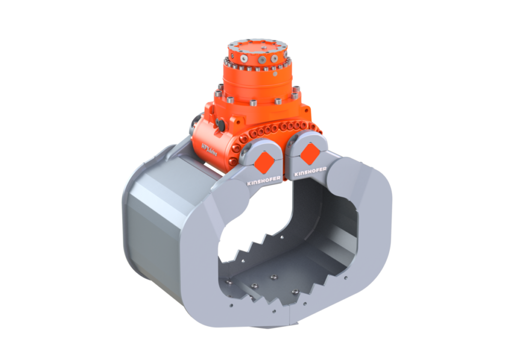 KINSHOFER A06HPX con MS 03 – Pinza universale / multifunzione per escavatori fino a 6,0 t