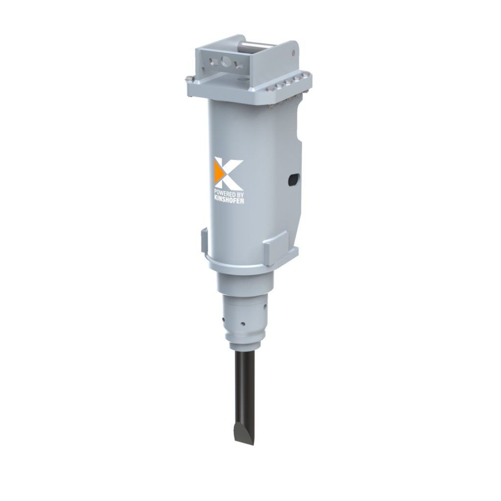 KINSHOFER KSB 1 con MS01 – Martello idraulico incluso piastra di attacco con 70 kg