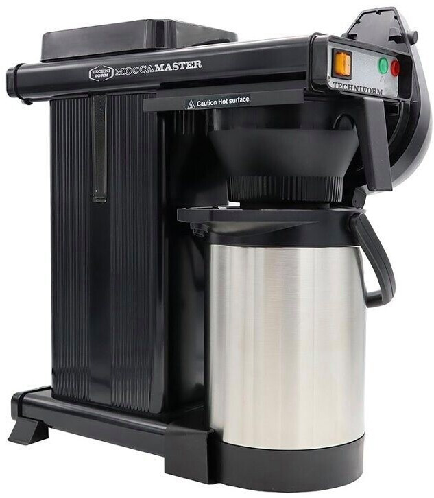 Technivorm Thermoserve Autofill – Macchina da caffè 1,8 L, 14 tazze, nera per caraffa termica