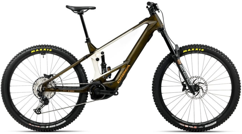 Orbea Wild M20 2026 Caramel Carbon View (Gloss) Cream White (Matt)