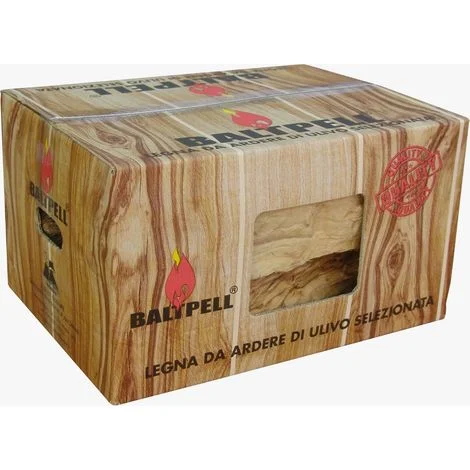 Legna di ulivo – Scatola 10 kg – Baltpell