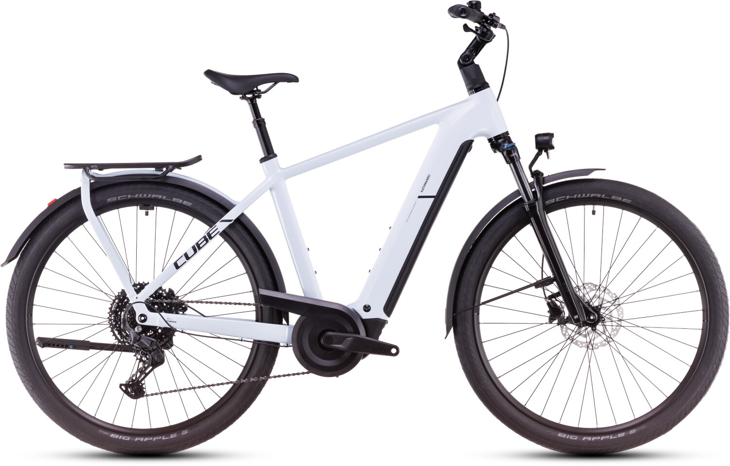 Cube Kathmandu Hybrid ONE 800 (2025) Uomo  polarwhite´n´black