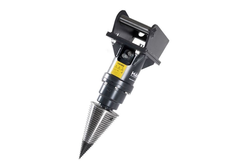 HÄNER HKS400 – Spaccalegna a cono per mini-escavatori 3,0 – 6,0 t